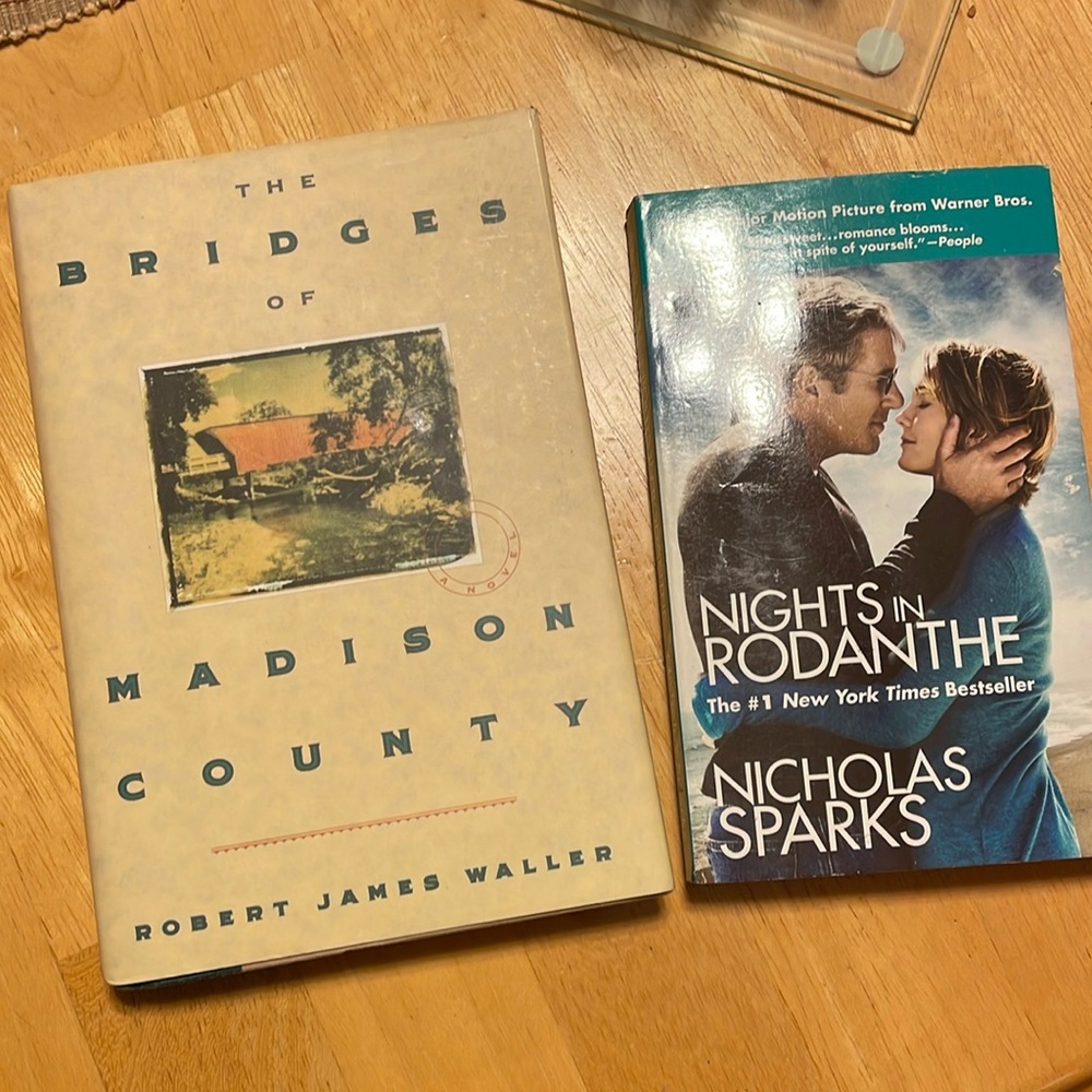 The bridges of Madison County and Nights in Rodanthe